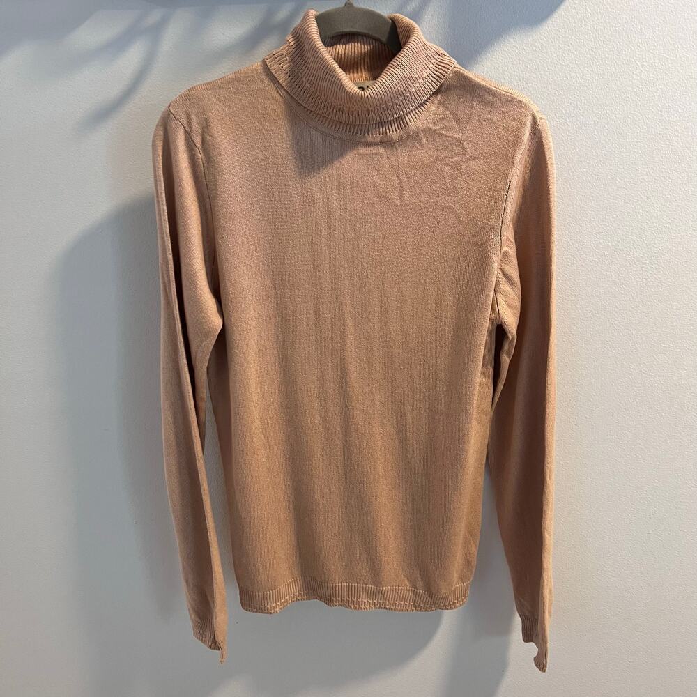 Orvis Silk Cashmere Blend Light Weight Sweater Size XS